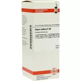 HEPAR SULFURIS Diluição C 30, 50 ml