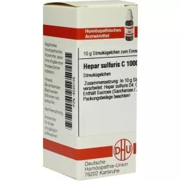 HEPAR SULFURIS C 1000 glóbulos, 10 g