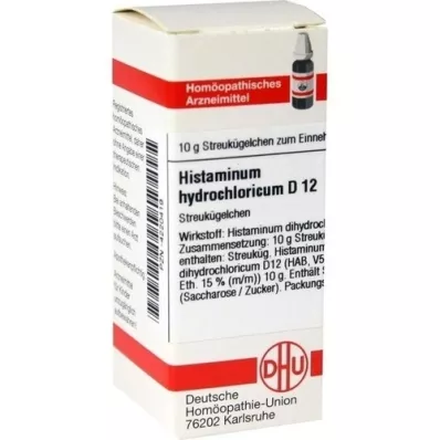 HISTAMINUM hydrochloricum D 12 glóbulos, 10 g