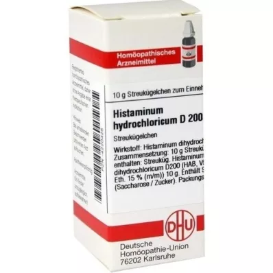 HISTAMINUM hydrochloricum D 200 glóbulos, 10 g