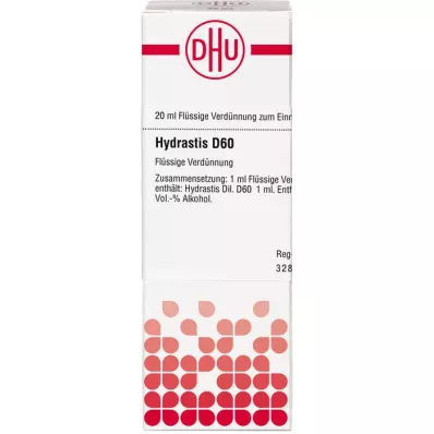 HYDRASTIS Diluição D 60, 20 ml