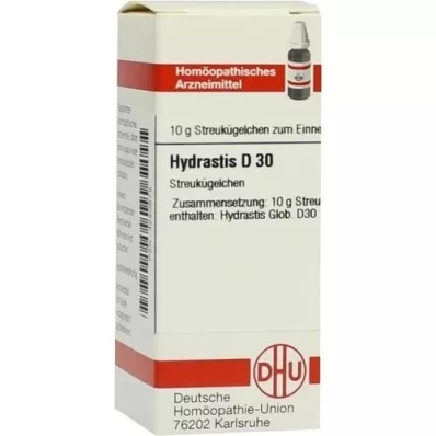 HYDRASTIS D 30 glóbulos, 10 g