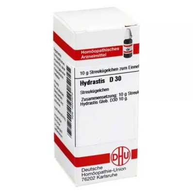 HYDRASTIS D 30 glóbulos, 10 g HYDRASTIS D 30 glóbulos, 10 g