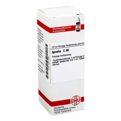 IGNATIA Diluição C 30, 20 ml IGNATIA Diluição C 30, 20 ml