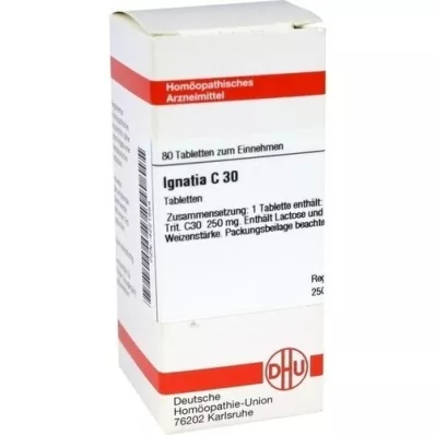 IGNATIA C 30 Comprimidos, 80 Cápsulas