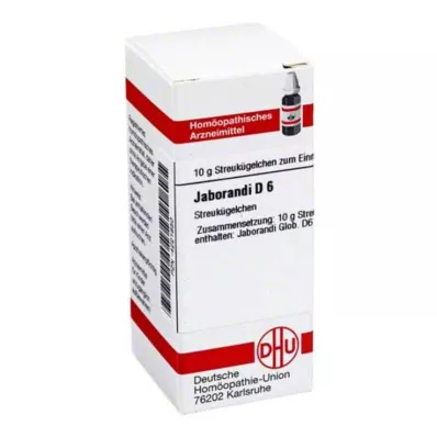 JABORANDI D 6 glóbulos, 10 g JABORANDI D 6 glóbulos, 10 g