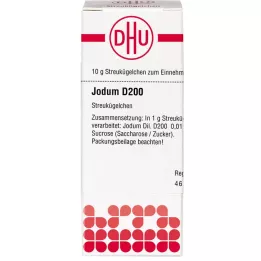 JODUM D 200 glóbulos, 10 g