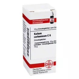 KALIUM CARBONICUM C 6 glóbulos, 10 g