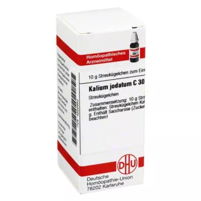 KALIUM JODATUM C 30 glóbulos, 10 g KALIUM JODATUM C 30 glóbulos, 10 g