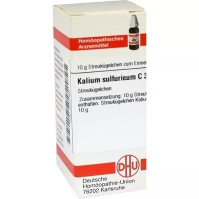 KALIUM SULFURICUM C 30 glóbulos, 10 g