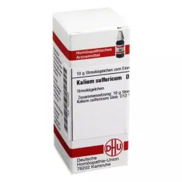 KALIUM SULFURICUM D 12 glóbulos, 10 g