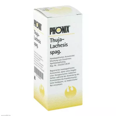 PHÖNIX THUJA Mistura de lachesis spag. 50 ml PHÖNIX THUJA Mistura de lachesis spag. 50 ml