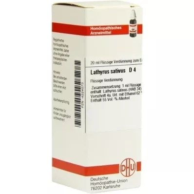 LATHYRUS SATIVUS Diluição D 4, 20 ml
