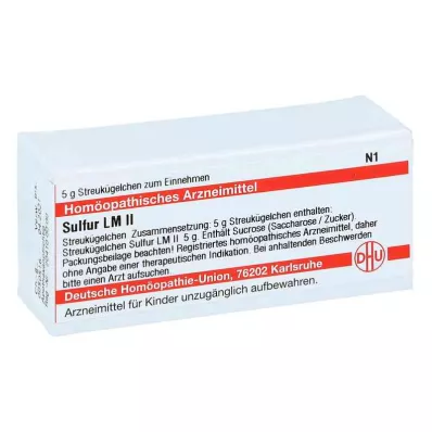 SULFUR LM II Glóbulos, 5 g SULFUR LM II Glóbulos, 5 g