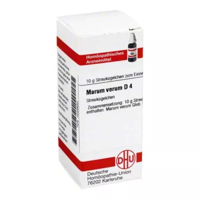 MARUM VERUM D 4 glóbulos, 10 g MARUM VERUM D 4 glóbulos, 10 g