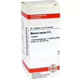 MARUM VERUM D 6 Comprimidos, 80 Cápsulas