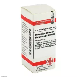 MERCURIUS SOLUBILIS Hahnemanni C 1000 glóbulos, 10 g