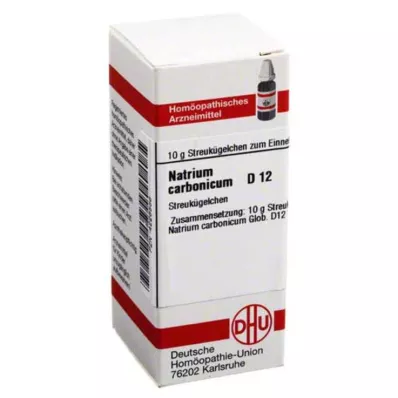 NATRIUM CARBONICUM D 12 glóbulos, 10 g
