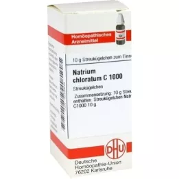 NATRIUM CHLORATUM C 1000 glóbulos, 10 g