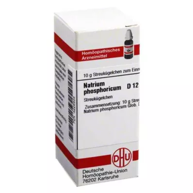 NATRIUM PHOSPHORICUM D 12 glóbulos, 10 g NATRIUM PHOSPHORICUM D 12 glóbulos, 10 g