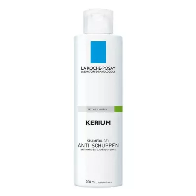 ROCHE-POSAY Champô gel para pele oleosa Kerium, 200 ml