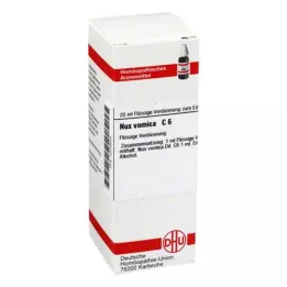NUX VOMICA Diluição C 6, 20 ml