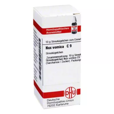 NUX VOMICA C 9 glóbulos, 10 g