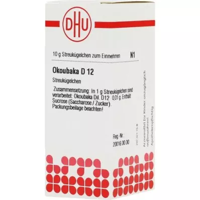 OKOUBAKA D 12 glóbulos, 10 g