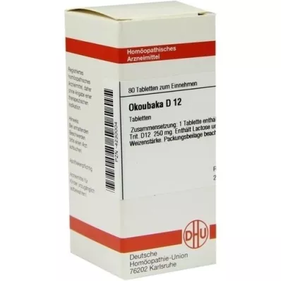 OKOUBAKA D 12 Comprimidos, 80 Cápsulas