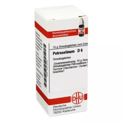 PETROSELINUM D 6 glóbulos, 10 g PETROSELINUM D 6 glóbulos, 10 g