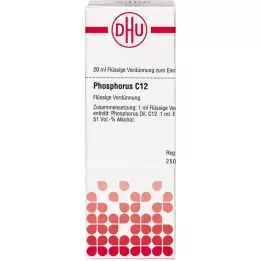 PHOSPHORUS Diluição C 12, 20 ml