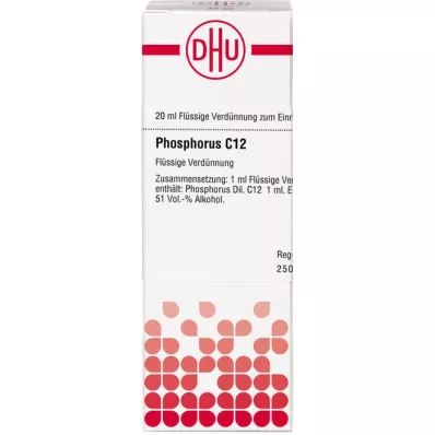 PHOSPHORUS Diluição C 12, 20 ml