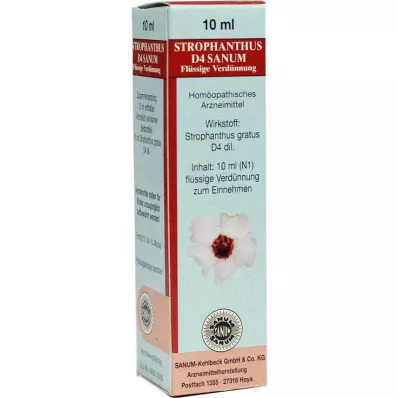 STROPHANTHUS D 4 gotas de Sanum, 10 ml STROPHANTHUS D 4 gotas de Sanum, 10 ml