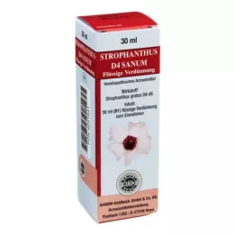 STROPHANTHUS D 4 gotas de Sanum, 30 ml