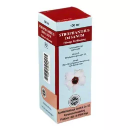 STROPHANTHUS D 4 gotas de Sanum, 100 ml
