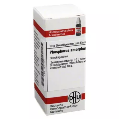 PHOSPHORUS AMORPHUS D 12 glóbulos, 10 g PHOSPHORUS AMORPHUS D 12 glóbulos, 10 g