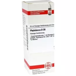 PHYTOLACCA Diluição D 30, 20 ml