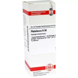 PHYTOLACCA Diluição D 30, 20 ml