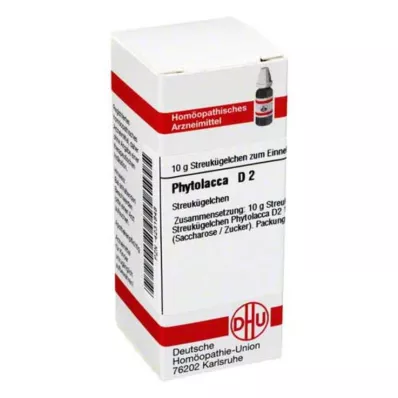 PHYTOLACCA D 2 glóbulos, 10 g PHYTOLACCA D 2 glóbulos, 10 g
