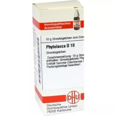 PHYTOLACCA D 10 glóbulos, 10 g