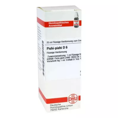 PICHI-Diluição de pichi D 6, 20 ml PICHI-Diluição de pichi D 6, 20 ml