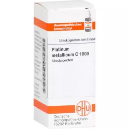 PLATINUM METALLICUM C 1000 glóbulos, 10 g
