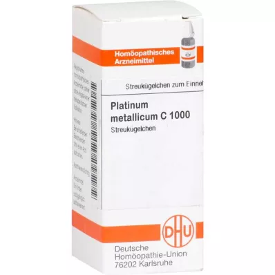 PLATINUM METALLICUM C 1000 glóbulos, 10 g