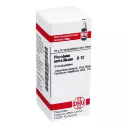 PLUMBUM METALLICUM D 12 glóbulos, 10 g