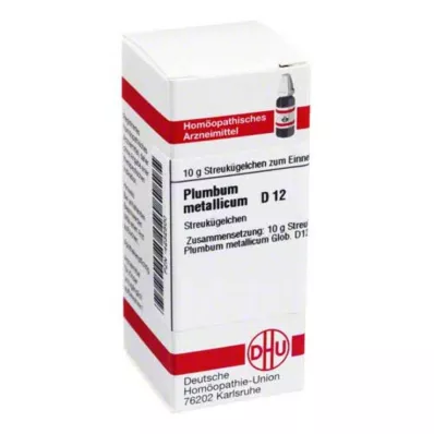 PLUMBUM METALLICUM D 12 glóbulos, 10 g PLUMBUM METALLICUM D 12 glóbulos, 10 g