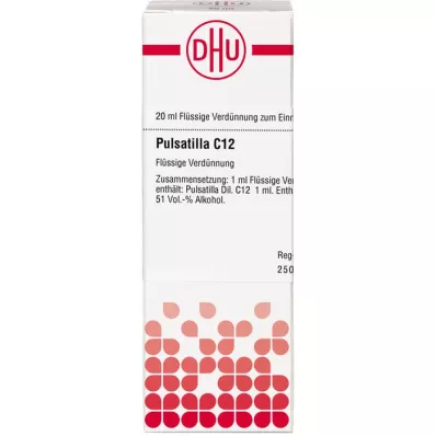 PULSATILLA Diluição C 12, 20 ml