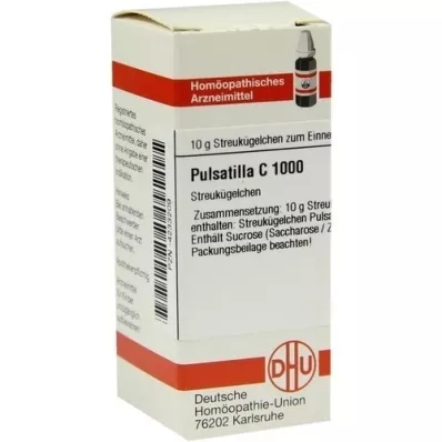PULSATILLA C 1000 glóbulos, 10 g