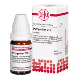 PYROGENIUM D 15 Comprimidos, 80 Cápsulas