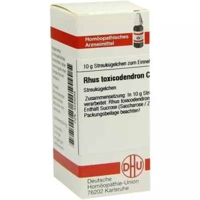 RHUS TOXICODENDRON C 12 glóbulos, 10 g