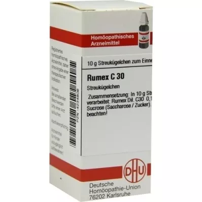 RUMEX C 30 glóbulos, 10 g